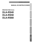 Page 157MANUAL DE INSTRUCCIONES
PROYECTOR D-ILA
DLA-RS40
DLA-RS50
DLA-RS60
                                       ESPAÑOL/CASTELLANO 
Funcionamiento
Otros
Preparación
Para comenzar
Mantenimiento  