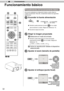 Page 18832
Funcionamiento
3
Funcionamiento básico
P ro ced im ie n to s d e f u ncio nam ie n to  b ásic o
WARNINGLAMPSTANDBY/ON
Una vez de realizada la configuración básica, podrá utilizar la 
unidad normalmente. Para ello, simplemente realice las siguientes 
operaciones.
1
2
3
Encender la fuente alimentación
ON
STANDBY/ON Luz encendida  
(en verde)
Ô  También puede presionar el botón en la unidad 
para encender la unidad.  (Página de referencia: 15)
Ô Se abrirá la tapa de la lente.
Elegir la imagen...