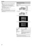 Page 30Caution : 
0
When “FACE PRIORITY AE/AF” is set to “ON”, the following settings willchange.- If “SCENE SELECT” is set to “SPOTLIGHT”, it will be switched to “OFF”.- If “FOCUS” is set to “MANUAL”, it will be switched to “AUTO”.- If “BACKLIGHT COMP.” is set to “ON”, it will be switched to “OFF”.
0When the following settings are made, “FACE PRIORITY AE/AF” will
switch to “OFF”.
- When “SCENE SELECT” is set to “SPOTLIGHT”
- When “FOCUS” is set to “MANUAL”
- When “BACKLIGHT COMP.” is set to “ON”
Memo : 
0 The...