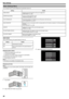 Page 66Basic Settings Menu
You can adjust various camera settings such as operation sound, etc.SettingDetailsDEMO MODEIntroduces the special features of this unit in digest form.
“DEMO MODE” ( A p. 66)OPERATION SOUNDTurns on or off the operation sound.
“OPERATION SOUND” ( A p. 67)AUTO POWER OFFPrevents the situation of forgetting to turn off the power when this is set.
“AUTO POWER OFF” ( A p. 67)QUICK RESTARTReduces the power consumption within 5 minutes after the LCD monitor is closed to 1/3 of that used...