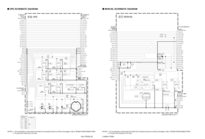 Page 64(No.YF200)2-39 2-40(No.YF200)
!BT601
QAB0069-001C601
0.01
CN604
QGA1001F1-02X
1 SPK+2 SPK-
CN603QGF0543F3-006X1 KEY_E2
2 GND
3 ADJ_DIAL_SET
4 GND
5 KEY_C3
6 GND
CN601
QGF0534F2-38X
1 LCD_SB
2 LCD_CKH2
3 LCD_CKH1
4 LCD_VDD
5 LCD_STH
6 LCD_CSH
7 LCD_G
8 LCD_R
9 LCD_B
10 LCD_DSG
11 LCD_DSD
12 LCD_CSV
13 LCD_ENB
14 LCD_STV
15 LCD_CKV
16 LCD_COM
17 GND
18 GND
19 GND
20 GND
21 KEY_A
22 M_RVS
23 REG_3.1V
24 LCD_BL
25 ADJ_DIAL_SET
26 KEY_D
27 KEY_E
28 KEY_C
29 MONI_SW
30 MONI_SUB_SW
31 MENU_SW
32 INDEX_SW
33...