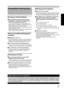 Page 1111
Burning-in of D-ILA Device
oDo not allow the same still picture to be 
projected for a long time or an abnormally 
bright video image to be projected
Do not project still images with a high brightness or 
high contrast on the screen for a long time. This video 
image could be burnt into the D-ILA device.
Pay special attention when projecting video games and 
computer program images.
Motion images such as normal video playback images 
do not pose the burning-in problem.
Viewing Conditions (Brightness...