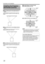 Page 1616
Connection and Installation
When shift amount in the right direction is 
+25 %
Install the projector such that  the center of the lens is 
aligned with the 1/4 position fr om the left edge of the 
screen. 
 When shift amount in the left/right direction 
is 0 %
Install the projector such that  the center of the lens is 
aligned with the center of the screen. 
When shift amount in the  left direction is -25 %
Install the projector such that  the center of the lens is 
aligned with the 1/4 position fr...