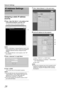 Page 2828
Network Settings
Assigning a static IP address 
(Cont’d)
4 
Enter Ahttp://192.168.0.2B in the address field 
of the Internet Explorer, and click 
AGoB
● A login screen for this projector appears.
NOTE:                                                                             
●When  ALAN Setting B in Internet Explorer is set to  AUse 
a proxy server for your LAN B it may not be possible to 
designate addresses directly. Change the proxy 
settings.
● If a  ASecurity Warning B screen appears, click...