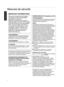 Page 86Mesures de sécurité
. 2Pour commencerIMPORTANT INFORMATIONS
Ce produit comprend une lampe à 
décharge à haute intensité (HID) 
contenant du mercure.
Éliminer ces déchets est sujet à la 
réglementation de votre communauté 
pour des raisons environnementales.
Pour de plus amples informations 
concernant leur élimination ou leur 
recyclage, veuillez contacter vos 
autorités locales ou, pour les É-U, 
l’Electronic Industries Alliance: 
http://www.eiae.org.
AVERTISSEMENT:
POUR ÉVITER TOUT RISQUE D’INCENDIE OU...