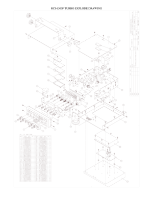 Page 44RCI-6300F TURBO EXPLODE DRAWING 
  