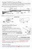 Page 7Important Parts of the Firearm
The Safety Mechanism
The safety mechanismon the Model 870™ Pump Action Shotgun is a 
button located behind the trigger, commonly known as a cross-bolt safety. 
See Picture 1.
The safety mechanism providesprotection against accidental or unintentional 
discharge under normal usage when properly engaged and in good working order.
To engage the safety mechanism,push the button so the 
RED BAND MARKING 
CANNOT BE SEEN.
Always engagethe safety mechanism when the firearm is...