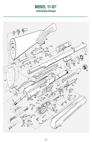 Page 2222
MODEL 11-87™
Autoloading Shotgun 