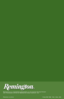 Page 26Printed in U.S.A. Remington is a trademark registered in the United States Patent 
and Trademark Office by Remington Arms Company, Inc.
Form RD 7061  Rev. Orig. 601 