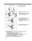 Page 18  
PickuptheBobbinThread 
1.Raisethepresserfootlever. 
2.a.Holdthetopthreadlooselyinyourleft 
hand. 
b.Withyourrighthand,rotatethehand 
wheeltowardyouuntilthetake-uplever 
hascometothetopagain. 
3.a.Pullthetopthreadwithyourlefthandto 
bringupthebobbinthread. 
b.Pullthebobbinthreaduntiltheend 
comesthroughtheopeningofthe 
needleplate. 
4.Pullboththreadsunderthepresserfoot 
towardthebackofthemachine. 
Ifyoudidnotpickupthebobbinthreadwiththeabovesteps,checkyourmethod 
withthequestionsbelow:...