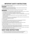 Page 2  
IMPORTANTSAFETYINSTRUCTIONS 
Whenusinganelectricalappliance,basicsafetyprecautionsshouldalwaysbefollowed,includingthefollowings: 
Readallinstructionsbeforeusingthisappliance. 
DANGER-Toreducetheriskofelectricshock: 
1.Anapplianceshouldneverbeleftunattendedwhenpluggedin.Alwaysunplugthissewingmachinefromthe 
electricoutletimmediatelyafterusingandbeforecleaning. 
2.Alwaysunplugbeforereplacingasewingmachinebulb.Replacebulbwithsametyperated13.2V,3Watts....