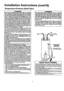 Page 12  
InstallationInstructions(contd) 
Temperature-PressureReliefValve 
_WARNING 
Atthetimeofmanufacturethiswaterheaterwasprovided 
withacombinationtemporature-pressuresreliefvalvecertified 
_yanationallyrecognizedtestinglaboratorythatmaintains 
_riodlcinspec_onofproductionoflistedequipmentormate- 
rials,asmeetingtherequirementsforReliefValvesand 
AutomaticGasShutoffDevicesforHotWaterSupplySystems, 
andthelatesteditionofANSIZ21.22andthecoderequire- 
mentsofASME.Ifreplaced,thevalvemustmeettherequire-...