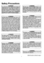 Page 3  
SafetyPrecautions 
&WARNING 
Agaswaterheatercannotoperateproperlywithoutthe 
correctamountofairforcombustion.Donotinstallina 
confinedareasuchacloset,unlessyouprovideairas 
shownintheFactstoConsiderAbout.theLocationsec- 
tion.Neverobstructtheflowofventilationair.|fyouhave 
anydoubtsorquestionsatall,callyourgascompany. 
Failuretoprovidetheproperamountofcombustionair 
canresultinafireorexplosionandcanCAUSEDEATH 
SERIOUSBODILYINJURY,ORPROPERTYDAMAGE. A,WARNING...