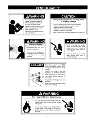 Page 33
GENERAL SAFETY 