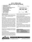 Page 1#L010012BL73-1 TRIPLE AXIS
BILEVEL STEP MOTOR DRIVER
· 10 Amperes/Phase Maximum
· Operating Current
· 7 Amperes/Phase Standstill
· Motor Current Transient Voltage Suppression
· Half-Step and Full-Step Operation
· Bilevel Drive Operation
· No RFI or EMI Problems
· TTL/CMOS Compatible Inputs
· Clock and Direction or
· Dual Clock Operation
· Motor Turn-Off Input
GENERAL DESCRIPTION
The Anaheim Automation BL73-1 Step Motor Driver is
designed to operate six or eight lead, 4-phase step motors
rated at 1 - 7...