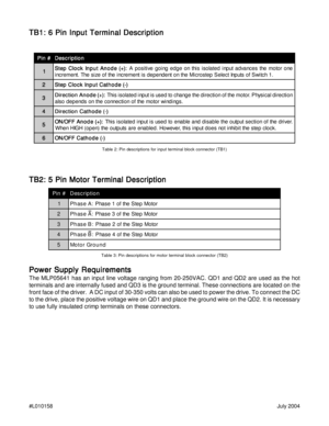 Page 3#L010158July 2004
# n i P#n i P
# n i P# n i P#n i Pn o i t p i r c s e Dno i t p i r c s e D
n o i t p i r c s e Dn o i t p i r c s e Dno i t p i r c s e D
1 1
1 11: ) + ( e d o n A t u p n I k c o l C p e t S:) + ( e d o n A t u p n I k c o l C p e t S
: ) + ( e d o n A t u p n I k c o l C p e t S: ) + ( e d o n A t u p n I k c o l C p e t S:) + ( e d o n A t u p n I k c o l C p e t Se n o r o t o m e h t s e c n a v d a t u p n i d e t a l o s i s i h t n o e g d e g n i o g e v i t i s o p A
. 1 h c...