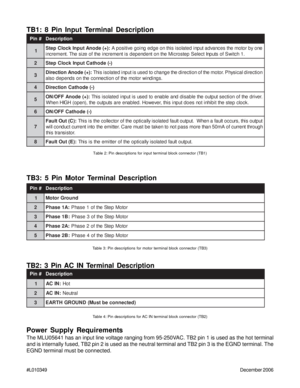 Page 3#L010349December 2006
# n i Pn o i t p i r c s e D
1: ) + ( e d o n A t u p n I k c o l C p e t Se n o y b r o t o m e h t s e c n a v d a t u p n i d e t a l o s i s i h t n o e g d e g n i o g e v i t i s o p A
. 1 h c t i w S f o s t u p n I t c el e S p e t s o r c i M e h t n o t n e d n e p e d s i t n e m e r c n i e h t f o e z i s e h T . t n e m e r c n i
2)- ( e d o h t a C t u p n I k c o l C p e t S
3: ) + ( e d o n A n o i t c e r i Dn o i t c e r i d l a c i s y h P . r o t o m e h t f o n...