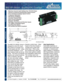 Page 1FEATURES
DESCRIPTION
910 East Orangefair Ln.  Anaheim, CA 92801     Tel. (714) 992-6990      Fax. (714) 992-0471     www.anaheimautomation.com
DIMENSIONS
The MDC151-050301 driver is 
designed to drive DC brush -
less motors at currents of up 
to 30A (peak) and 50V.  Using 
hall sensor feedback, a con -
stant velocity mode can be se-
lected.  The driver is protected 
against over current (cycle-by-
cycle or latched), hall sen -
sor error and under voltage.  
When an error occurs, a fault 
light notifies...