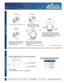 Page 3910 East Orangefair Ln.  Anaheim, CA 92801     Tel. (714) 992-6990     Fax. (714) 992-0471     www.anaheimautomation.com
BASE OPTIONS
PIN/TIMING DIAGRAMS
SINGLE-ENDED ENCODER PINOUTTOP OF ENCODER FACING PLUG
Pin #Function
1 Ground
2 No Connection
3 Channel A
4 +5VDC Input
5 Channel B
(Note: Base Mounting Screws are NOT included. #2-56 or #4-40 screws can\
 be used to mount the base to your mounting surface.) 