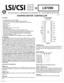 Page 1STEPPER MOTOR  CONTROLLER 
FEATURES:
•  Controls Bipolar and Unipolar Motors
•  Cost-effective replacement for L297 in Bipolar applications
•  Full, 1/2, 1/4, 1/8, 1/16, 1/32, step mode selected with 3 mode in\
puts
•  Direction control
•  Reset input
•  Step control input
•  Enable input
•  PWM chopper circuit for current control
•  8-bit PWM resolution
•  Two peak current comparators with external reference input
•  Step control frequency and duty cycle controlled by an external fr\
equency
   source...