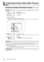 Page 9088Chapter 5 Feature Reference
5-5 Optimizing Printing to Match Media Thickness
Adjusting Head Height to Match Media Thickness
Procedure
Press.
Press
several times.
Press.
Open the front cover.
Move the lever to adjust the height of the head.
Moving the lever to "HIGH" makes a warning beep sound twice. Moving it to "LOW" makes the warning beep sound 
once. 
Close the front cover.
The print heads return to their original position and the screen shown in the figure 
appears. 
Press....