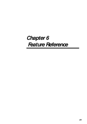 Page 8381
Chapter 6
 Feature Reference
Downloaded From ManualsPrinter.com Manuals 