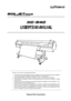 Page 1USERS MANUAL
Thank you very much for purchasing this product.
➢To ensure correct and safe usage with a full understanding of this products performance, please be
sure to read through this manual completely and store it in a safe location.
➢Unauthorized copying or transferral, in whole or in part, of this manual is prohibited.
➢The contents of this operation manual and the specifications of this product are subject to change
without notice.
➢The operation manual and the product have been prepared and...