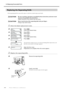 Page 64Chapter 4 Maintenance and Adjustment62
4-4 Replacing Consumable Parts
Replacing the Separating Knife
If the separating knife becomes dull, replace it with the included replacement knife.
CAUTIONBe sure to perform operations as specified by these instructions, and never touch
any area not specified in the instructions.
Sudden movement of the machine may cause injury.
CAUTIONNever touch the tip of the separating knife with your fingers.
Doing so may result in injury.
1.Enter the blade replacement mode....