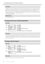 Page 96Chapter 5 Feature Reference94
5-10 Viewing Information about the Media and the System
Description
Setting this to ENABLE automatically displays the [SHEET REMAIN] menu item whenever you change the media and
finish setup. This makes it impossible to go on to the next operation unless you redo the setting for the amount
remaining. This can be useful for keeping you from forgetting to redo the setting when you change the media.
When you set this to ENABLE, however, be sure also to set the [SHEET TYPE] menu...