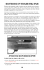 Page 2526
MAINTENANCE OF STAINLESS STEEL RIFLES
Firearms and components made of stainless steel are relatively more resistant to
corrosion than those of blued steel. However, in the interest of proper operation
and long life of a stainless steel firearm, inspect it frequently and clean, lubricate
and apply an appropriate rust preventative.
Sometimes discoloration occurs from perspiration or from contact with some
types of gun cases. Rusting may occur as a result of the firearm being exposed to
moisture, salt...