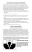 Page 28ATTACHING RUGER SCOPE RINGS
Each Ruger telescope ring is a mated assembly of a top and a base. Do not mix
the parts of the two ring assemblies as they are not interchangeable. On the
underside of each mounting ring assembly there is an integral lug, located off
center with respect to the front and back sides of the mount. The lug is nearer to
the front surface. By reference to the lug, the mounting ring can be correctly
assembled with the front of the ring toward the muzzle of the rifle.
1. Disassemble...