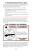 Page 1718
TO MINIMIZE MALFUNCTIONS (“JAMS”)
Firearms of all makes and types are susceptible to occasional malfunctioning due
to a cartridge not feeding from the magazine to the chamber, or due to a
cartridge or fired case not being extracted and ejected.
To minimize the possibility of such occurrences the gun user should:
– Use ammunition of the correct caliber and type which is loaded to U.S.
Industry Specifications. Do not use cartridges that are deformed, or
cartridges that have been reloaded.
– Clean and...