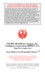 Page 43WHY NO WARRANTY CARD HAS BEEN
PACKED WITH THIS NEW RUGER FIREARM
The Magnuson-Moss Act (Public Law 93-637) does not require any
seller or manufacturer of a consumer product to give a written
warranty. It does provide that if a written warranty is given, it must be
designated as “limited” or as “full” and sets minimum standards for a
“full” warranty. Sturm, Ruger & Company, Inc. has elected not to
provide any written warranty, either “limited” or “full”, rather than to
attempt to comply with the...