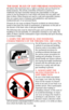 Page 3233
THE BASIC RULES OF SAFE FIREARMS HANDLING
We believe that Americans have a right to purchase and use firearms for
lawful purposes. The private ownership of firearms in America is
traditional, but that ownership imposes the responsibility on the gun
owner to use his firearms in a way which will ensure his own safety and
that of others. When firearms are used in a safe and responsible manner,
they are a great source of pleasure and satisfaction, and represent a
fundamental part of our personal liberty....