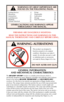 Page 7WARNING–ALTERATIONS
This product was designed to
function properly in its original
condition. Alterations can make it
unsafe. Do not alter any part or add
or substitute parts or accessories
not made by Sturm, Ruger & Co. Inc.
DO NOT ALTER ANY GUN
8
!
!
FIREARMS ARE DANGEROUS WEAPONS–
READ THE INSTRUCTIONS AND WARNINGS IN THIS
MANUAL THOROUGHLY AND CAREFULLY BEFORE USING.
GENERAL INFORMATION
AND MECHANICAL CHARACTERISTICS
The RUGER®GP100® revolver is a double-action firearm which is
specifically designed...