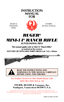 Page 1INSTRUCTION
MANUAL
FOR
RUGER®
MINI-14®RANCH RIFLE
AUTOLOADING RIFLE
This manual applies only to Mini-14 “Ranch Rifles”
so marked on the receiver.
NOT FOR USE WITH MINI THIRTY RIFLES (cal. 7.62 x 39mm)
For Product Service on This Model Please Call:
(603) 865-2442 (See p. 34)
STURM, RUGER & Company, Inc.
Southport, Connecticut 06490 U.S.A.
THIS INSTRUCTION MANUAL SHOULD ALWAYS ACCOMPANY THIS FIREARM AND BE
TRANSFERRED WITH IT UPON CHANGE OF OWNERSHIP, OR WHEN THE FIREARM IS LOANED OR
PRESENTED TO ANOTHER...