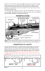 Page 89
Figure 1. In this illustration the frequently used operating components are identified. Note
that the safety is rearward in the trigger guard and is therefore in its “ON” (safe) position.
receiver in recoil. The bolt has been redesigned and the previous Mini-14 spring-
loaded ejector has been eliminated. The bolt stop has been modified to fit in a
slot in the side of the bolt, and it also serves as the ejector so that the empty
cartridges are ejected from the receiver straight out to the side in order...