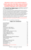 Page 67
FIREARMS SAFETY-YOUR RESPONSIBILITY
SAFETY MUST BE THE FIRST AND CONSTANT
CONSIDERATION OF EVERY PERSON WHO
HANDLES FIREARMS AND AMMUNITION.
This Instruction Manual is designed to assist you in learning how to use and care
for your RUGER®MINI THIRTY RIFLEproperly. Please contact us if
you have any questions about it.
Only when you are certain you fully understand the Manual and can properly
carry out its instructions should you practice loading, etc. with live ammunition.
If you have any doubts about...