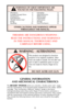 Page 3WARNINGS OF GREAT IMPORTANCE ARE
FOUND ON THE FOLLOWING PAGES:
OTHER CAUTIONS AND WARNINGS APPEAR
THROUGHOUT THE MANUAL.
Alterations 4 Unloading 11
Lockable Storage Boxes 6 Slide Retraction 12
Ammunition 7 Malfunctions 14
Lead Exposure 7 Disassembly 15
“Double Action Only” 8 Lubrication 18
Firing 9 Storage 19
Handling 10 Parts Purchasers 21
FIREARMS ARE DANGEROUS WEAPONS -
READ THE INSTRUCTIONS AND WARNINGS
IN THIS MANUAL THOROUGHLY AND
CAREFULLY BEFORE USING.
GENERAL INFORMATION
AND MECHANICAL...