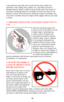 Page 3536
A safe direction must take into account the fact that a bullet may
penetrate a wall, ceiling, floor, window, etc., and strike a person or
damage property. Make it a habit to know exactly where the muzzle of
your gun is pointing whenever you handle it, and be sure that you are
always in control of the direction in which the muzzle is pointing, even
if you fall or stumble. Keep your finger off the trigger until you are ready
to shoot.
3. FIREARMS SHOULD BE UNLOADED WHEN NOT IN
USE.
Firearms should be...