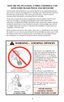 Page 5WHY ARE WE INCLUDING A FIRED CARTRIDGE CASE
WITH EVERY RUGER PISTOL AND REVOLVER?
Certain states and jurisdictions now require that all newly manufactured pistols
and revolvers must be accompanied by a cartridge case, which has been test fired
from that gun at the factory. The case must be placed in a sealed container
bearing certain information concerning this test cartridge.
At the time of retail sale in those jurisdictions, firearms dealers must forward
such test cartridge to a designated destination...