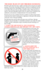 Page 34THE BASIC RULES OF SAFE FIREARMS HANDLING
We believe that Americans have a right to purchase and use firearms for lawful
purposes. The private ownership of firearms in America is traditional, but that
ownership imposes the responsibility on the gun owner to use his firearms in
a way which will ensure his own safety and that of others. When firearms are
used in a safe and responsible manner, they are a great source of pleasure and
satisfaction, and represent a fundamental part of our personal liberty....