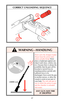 Page 16Never carry the shotgun loaded.
Always keep the action open
unless actually firing!Never
place a loaded gun against any
object (wall, fence, vehicle, tree,
etc.) because there is always the
possibility that the gun will be
knocked or jarred from its
standing position and fall with
sufficient force to be
discharged. Never point the gun
at another person, or allow the
muzzle to point at any part of
your body. The only safe gun is
one in which the action is open
and the chamber is unloaded
and empty.
ANY...