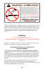 Page 2324
WARNING – LUBRICATION
OIL
PERIODIC MAINTENANCE – At regular intervals, or whenever the gun has been
exposed to sand, dust, extreme humidity, condensation, rainwater, snow, or other
adverse conditions, take down and clean and oil your shotgun as outlined above.
Lubricate contact area of forend iron and receiver with stainless steel lubricant.
Proper periodic maintenance is essential to the reliable functioning of any
firearm.
STORAGE
GUNS SHOULD NOT BE STORED LOADED!
USE THE LOCKING DEVICE SUPPLIED...