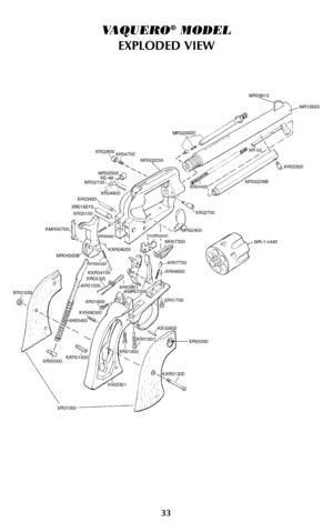 Page 3333
VAQUERO®MODEL
EXPLODED VIEW 