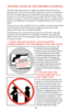 Page 3535
THE BASIC RULES OF SAFE FIREARMS HANDLING
We believe that Americans have a right to purchase and use firearms for
lawful purposes. The private ownership of firearms in America is traditional,
but that ownership imposes the responsibility on the gun owner to use his
firearms in a way which will ensure his own safety and that of others. When
firearms are used in a safe and responsible manner, they are a great source of
pleasure and satisfaction, and represent a fundamental part of our personal
liberty....