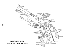 Page 3434
EXPLODED VIEW
RUGER
®
OLD ARMY
® 