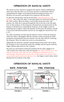 Page 1111
OPERATION OF MANUAL SAFETY
The model you have selected is equipped with special, manual, ambidextrous
safety levers that also allow you to decock (uncock) a cocked pistol without
manipulating the trigger. Conventional thumb decocking procedures are
therefore not necessary and should not be employed with this pistol.
To apply the manual safety and decock the pistol, point the pistol in a safe
direction.Move either the right- or left-hand safety lever downward and fully to
the “safe” position. When the...