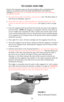 Page 14TO LOAD AND FIRE
Practice this important aspect of safe gun handling with an unloaded pistol
until you can perform each of the steps described below with skill and
confidence. But before you do anything with the pistol, first read completely
through this manual.
1.Be certain the muzzle is pointed in a safe direction. (See “The Basic Rules of
Safe Firearms Handling,” page 35.)
2.Move either the right- or left-hand safety lever fully downward to its “safe”
position so that the white dot is fully...