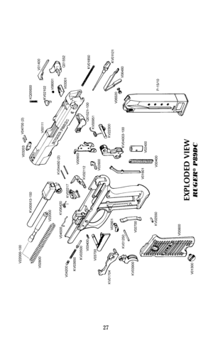 Page 2727
EXPLODED VIEWRUGER
®P89DC  